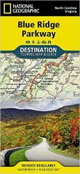 Buy map Destination Map, Blue Ridge Parkway by National Geographic Maps from Virginia Maps Store