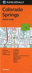 Buy map Colorado Springs, Colorado by Rand McNally, G.M. Johnson & Associates Ltd. from Colorado Maps Store