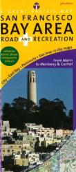 Buy map San Francisco Bay Area, Road and Recreation by Great Pacific Recreation & Travel Maps