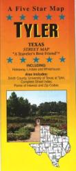 Buy map Tyler, Texas by Five Star Maps, Inc. from Texas Maps Store