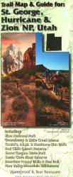 Buy map St. George, Hurricane, and Zion National Park, Utah, Trail Map and Guide by Adventure Maps from Utah Maps Store