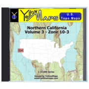Northern California map DVD in Digital USGS Topo Map Store