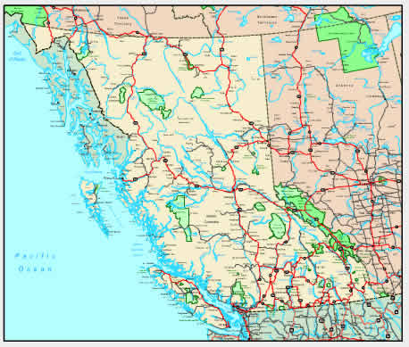 Interactive British Columbia map