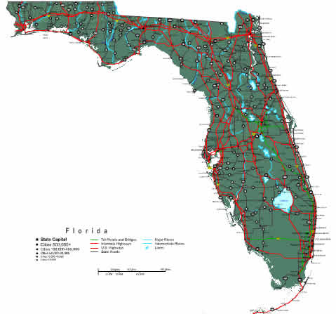 Interactive Florida map