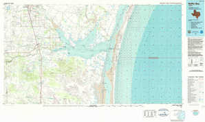 Baffin Bay 1:250,000 scale USGS topographic map 27097a1