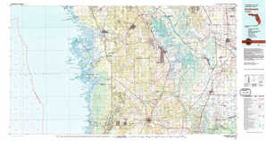 Inverness topographical map