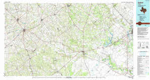 Goliad 1:250,000 scale USGS topographic map 28097e1