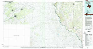 San Ambrosia Creek 1:250,000 scale USGS topographic map 28100a1