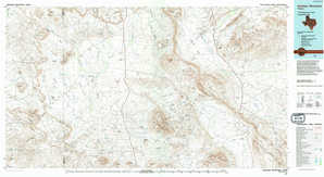 Santiago Mountains 1:250,000 scale USGS topographic map 29103e1