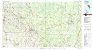 Lake City 1:250,000 scale USGS topographic map 30082a1