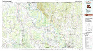 New Roads topographical map