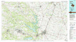 Temple 1:250,000 scale USGS topographic map 31097a1
