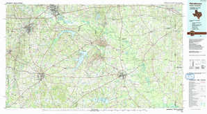 Henderson topographical map