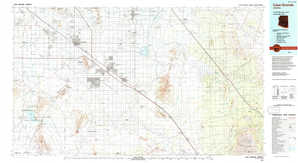Casa Grande 1:250,000 scale USGS topographic map 32111e1