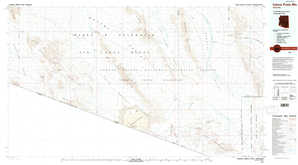 Cabeza Prieta Mountains 1:250,000 scale USGS topographic map 32113a1