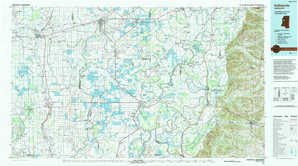 Indianola topographical map