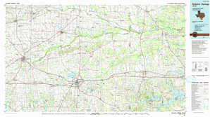 Sulphur Springs 1:250,000 scale USGS topographic map 33095a1