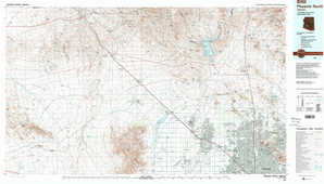 Phoenix North 1:250,000 scale USGS topographic map 33112e1