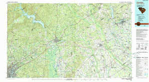Camden 1:250,000 scale USGS topographic map 34080a1