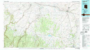 Holbrook topographical map