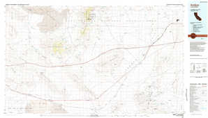 Amboy 1:250,000 scale USGS topographic map 34115e1