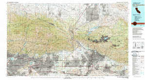 San Bernardino 1:250,000 scale USGS topographic map 34117a1