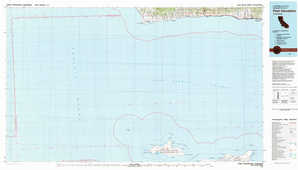 Point Conception topographical map