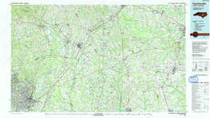Fayetteville 1:250,000 scale USGS topographic map 35078a1