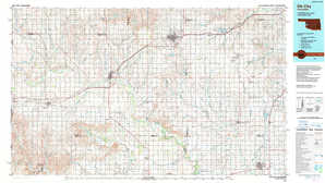 Elk City 1:250,000 scale USGS topographic map 35099a1