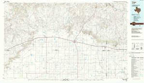 Vega 1:250,000 scale USGS topographic map 35102a1