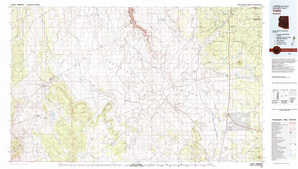 Valle 1:250,000 scale USGS topographic map 35112e1