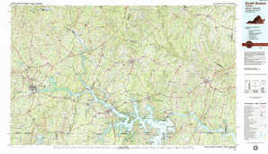South Boston 1:250,000 scale USGS topographic map 36078e1
