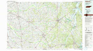 Mc Kenzie 1:250,000 scale USGS topographic map 36088a1