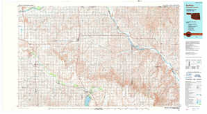 Buffalo topographical map
