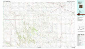 Clayton topographical map