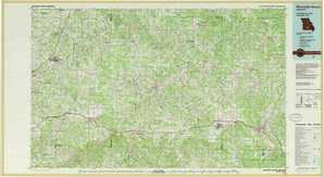 Mountain Grove 1:250,000 scale USGS topographic map 37092a1