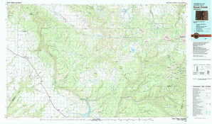 Dove Creek 1:250,000 scale USGS topographic map 37108e1