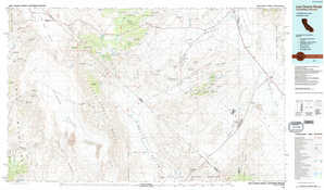 Last Chance Range topographical map