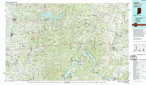 Jasper 1:250,000 scale USGS topographic map 38086a1