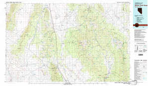 Wilson Creek Range 1:250,000 scale USGS topographic map 38114a1