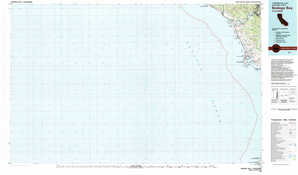 Bodega Bay 1:250,000 scale USGS topographic map 38123a1