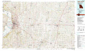 Saint Joseph 1:250,000 scale USGS topographic map 39094e1