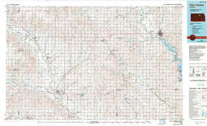 Clay Center 1:250,000 scale USGS topographic map 39097a1