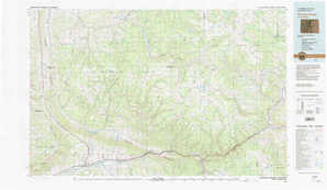 Glenwood Springs topographical map