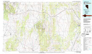 Mount Hamilton topographical map