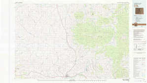 Craig topographical map