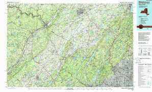 Middletown 1:250,000 scale USGS topographic map 41074a1