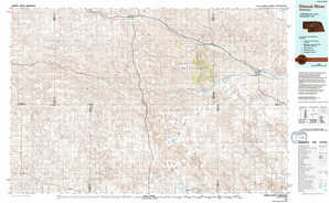 Dismal River 1:250,000 scale USGS topographic map 41100e1