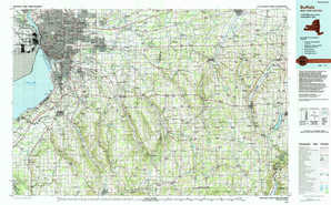 Buffalo 1:250,000 scale USGS topographic map 42078e1