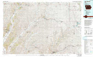 Ida Grove 1:250,000 scale USGS topographic map 42095a1